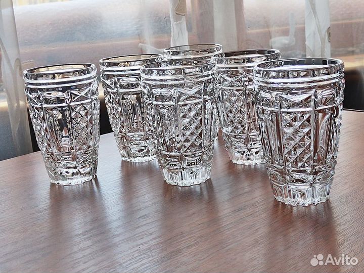 Хрустальные стаканы СССР