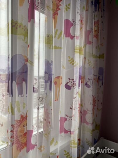 Шторы тюль детская