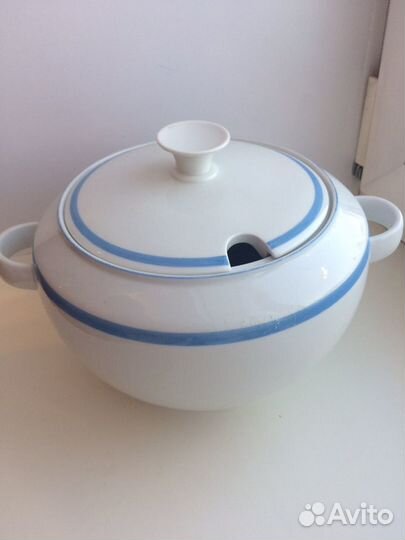 Довоенная фарфоровая Супница Германия Kaestner