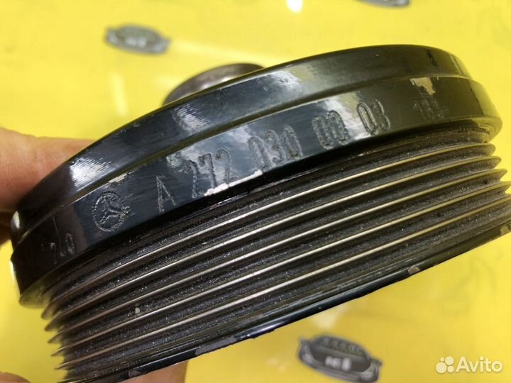 Шкив коленвала Mercedes Benz w204 m272