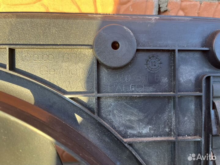 Вентияторы на tiguan