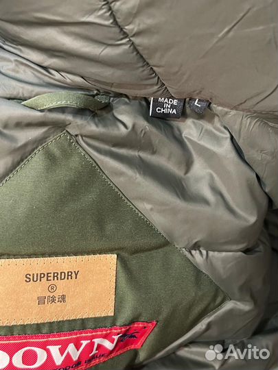 Парка пуховик Superdry