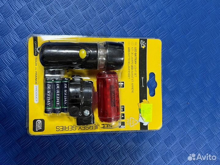 Фонари велосипедные,передний + задний