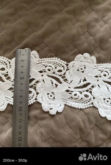 Кружево платье куклы рукоделие скрапбукинг 50м