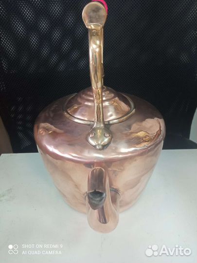 Чайник медный старинный