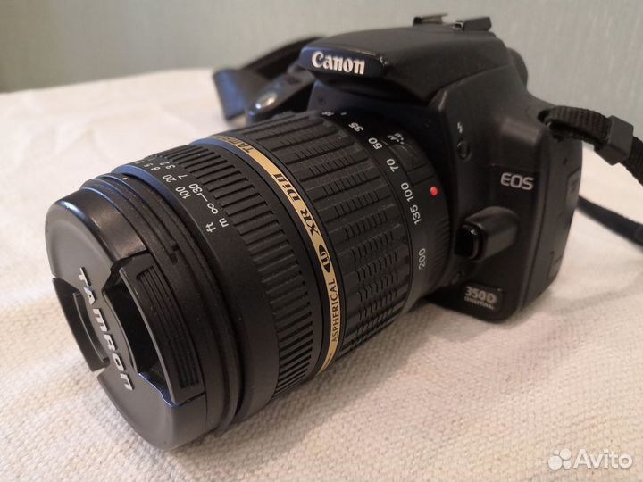 Комплект Canon 350d и Tamron XR AF18-200(IF) Macro