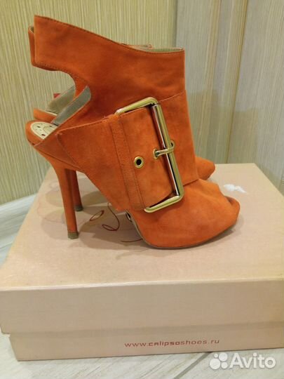 Туфли ботильоны, р 38