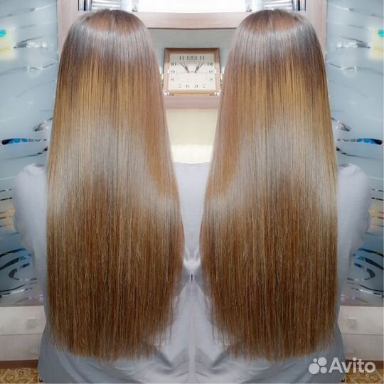 Наращивание натуральных волос