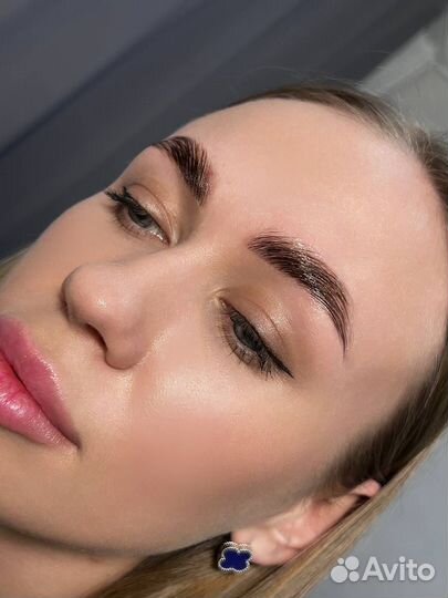 Оформление и окрашивание бровей, ламинирование