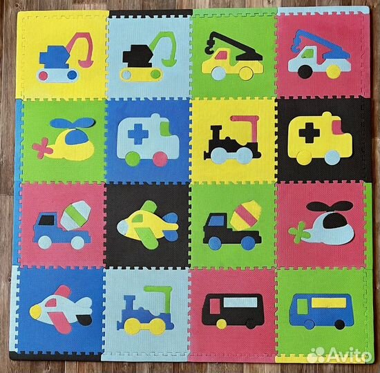 Коврик паззл