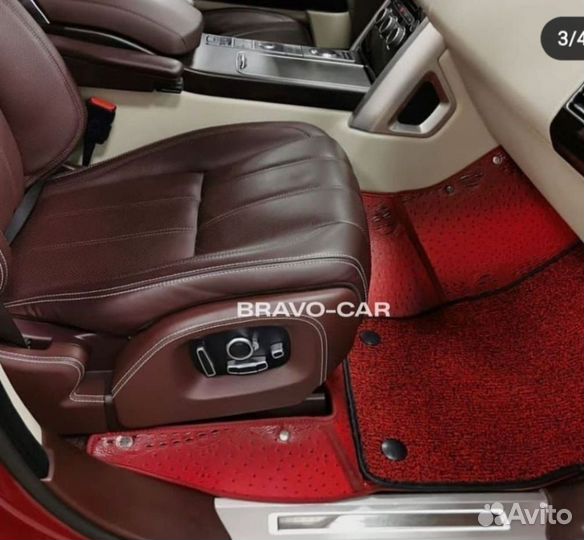 Автоковрики люкс из экокожи на Daewoo Nexia