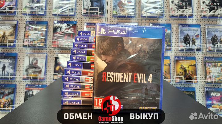 Игры ps4 Resident Evil 4 Remake PS4