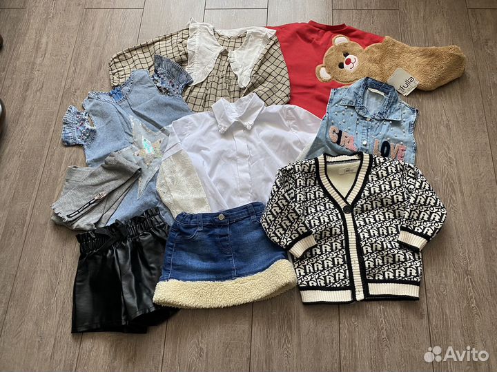 Вещи пакетом на девочку