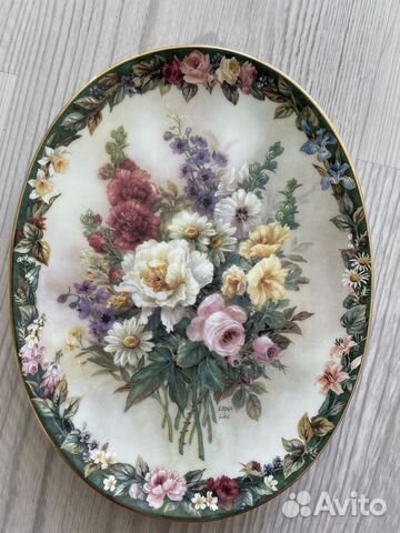 Декоративная тарелка Lena Liu Лена Лю