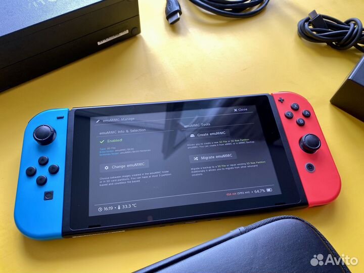 Nintendo Switch чип прошит +игры