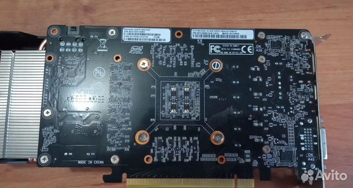 Видеокарта GeForce GTX 1660 Dual OC 6gb