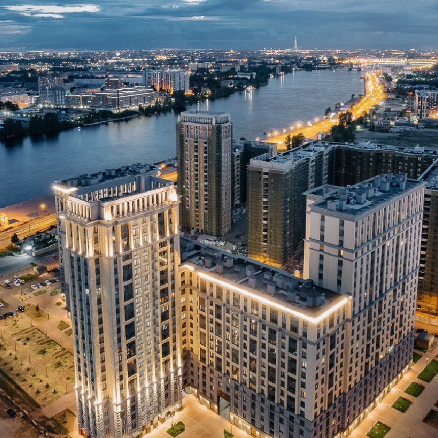 2-к. квартира, 58,6 м², 11/13 эт.