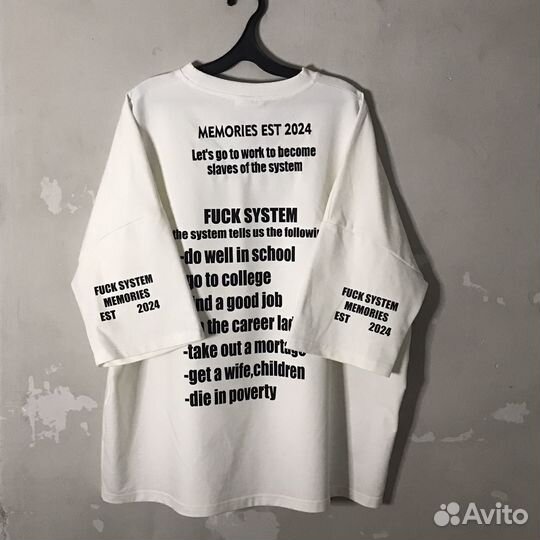 Memories T-shirt *fuck system*