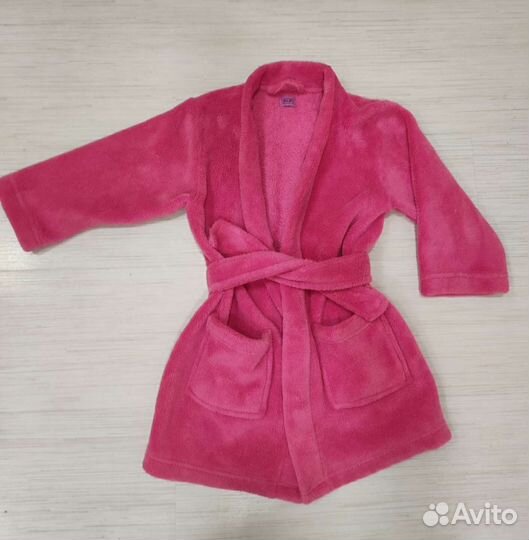 Халат детский 92-98р розовый