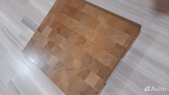 Торцевая разделочная доска бук