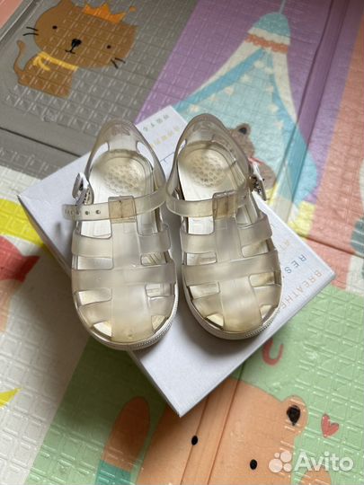 Сандалии igor, 24 размер, белые