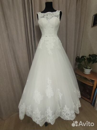 Свадебное платье 44 46 бу, в отличном состоянии