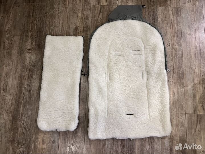 Конверт на коляску зимний