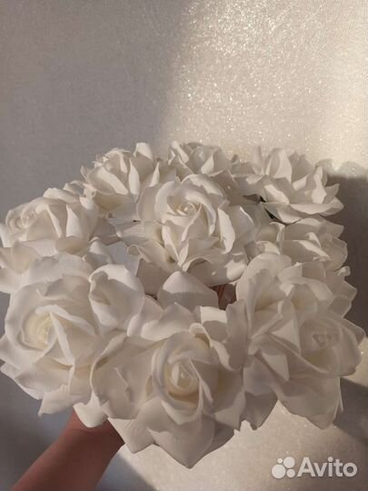 Мыльная роза в подарок к празднику