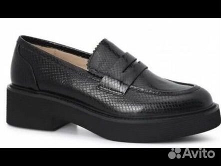 Лоферы tendans 37 натуральная кожа