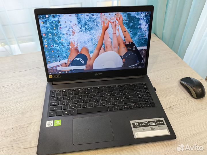 Продам ноутбук Acer Aspire A315-55G-383S