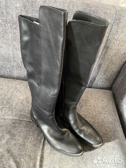 Сапоги натуральная кожа