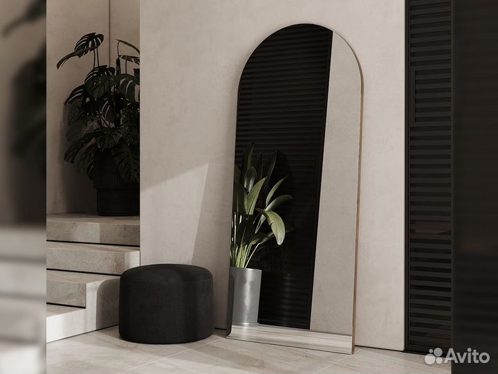 Арочное зеркало 1800*800мм. Цена до двери по РФ