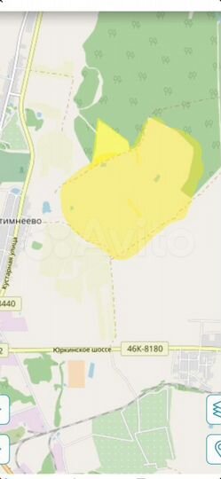 Участок 75,7 га (СНТ, ДНП)