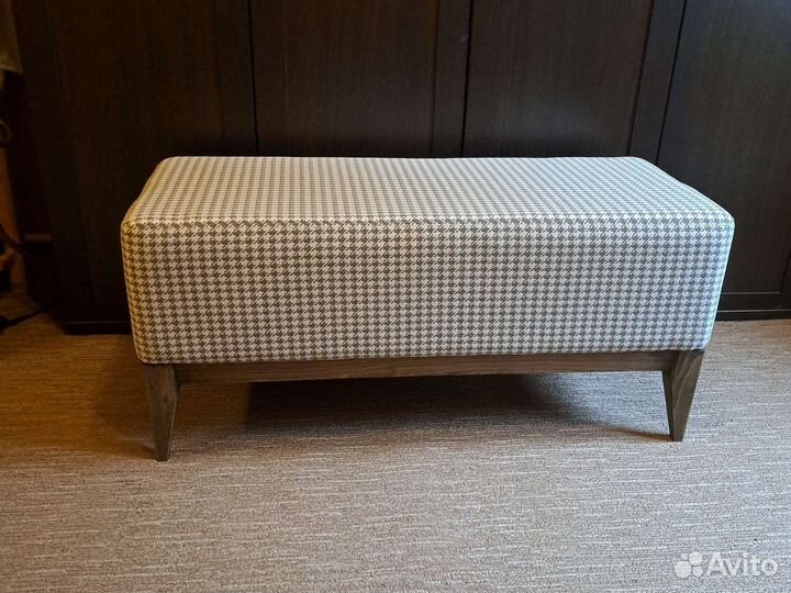 Банкетка в прихожую 100*40*45 гусиная лапка