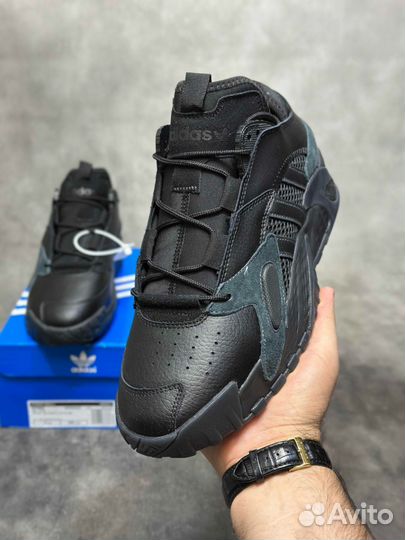 Adidas мужские кроссовки кожаные