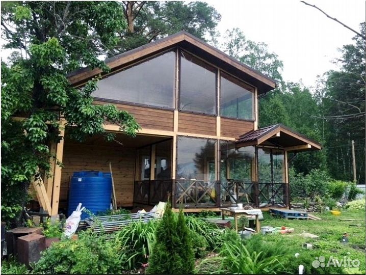 Мягкие окна для дачи