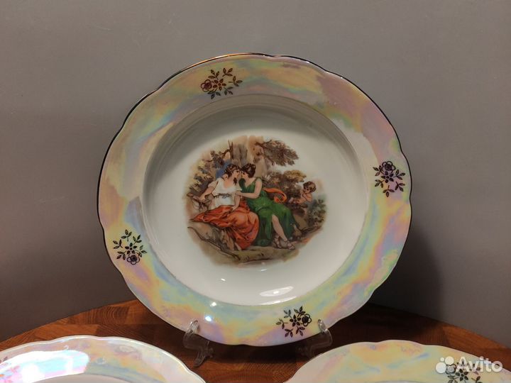 Тарелки фарфор из гдр 