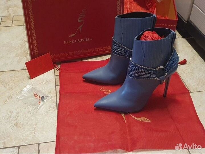 Ботильоны натуральная кожа новые