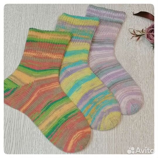 Носки женские шерстяные