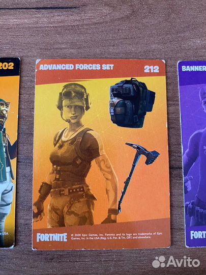 Коллекционные карточки Fortnite panini США