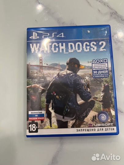 Игра для приставки watgh dogs 2