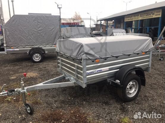 Прицеп 10.026 для УАЗ с тентом. Установим фаркоп