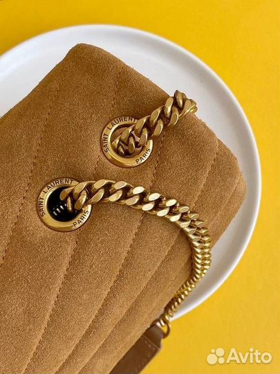 Yves saint laurent сумка женская замшевая