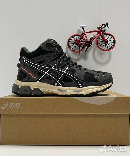 Кроссовки asics (Зима)темные