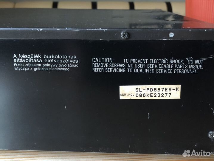 CD проигрыватель Technics SL-PD687 на 5 дисков