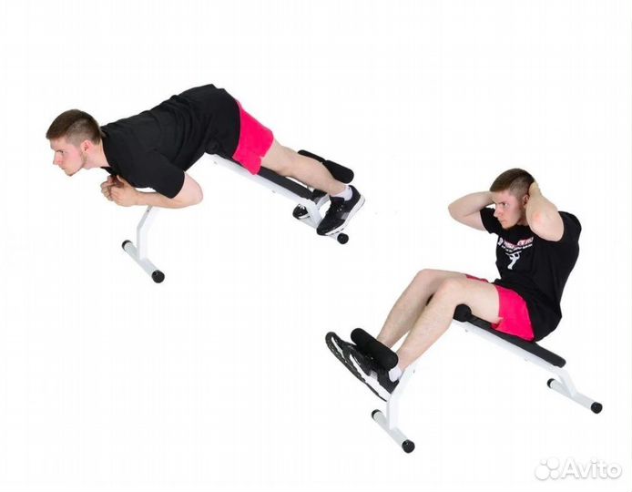 Скамья для пресса и гиперэкстензии