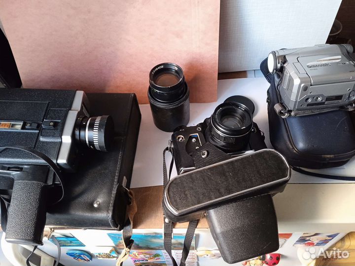 Плёночный фотоаппарат зеннит11 камера юпитер 37а