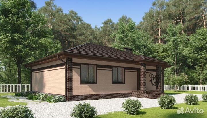 Проект дома для ипотеки и строительства - 110,9 м2