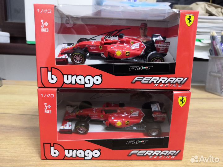 Модели formula 1 Bburago 1/43 Ferrari