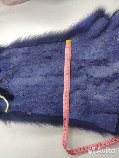 Натуральный мех блюфрост, песец чернобурка